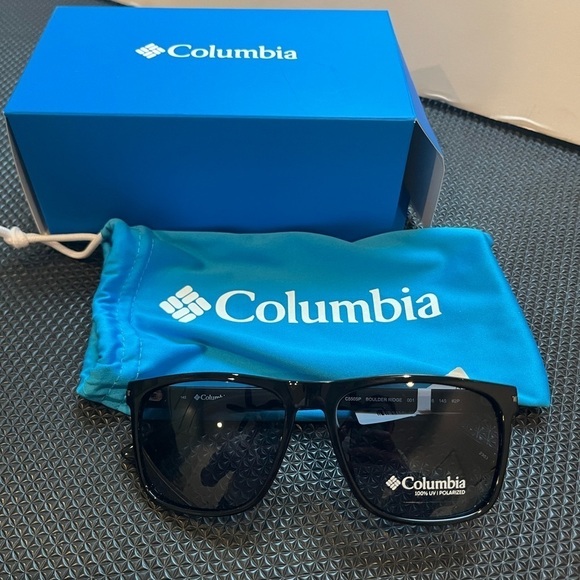 Columbia Other - Columbia Black Sunglasses C550SP Boulder Ridge